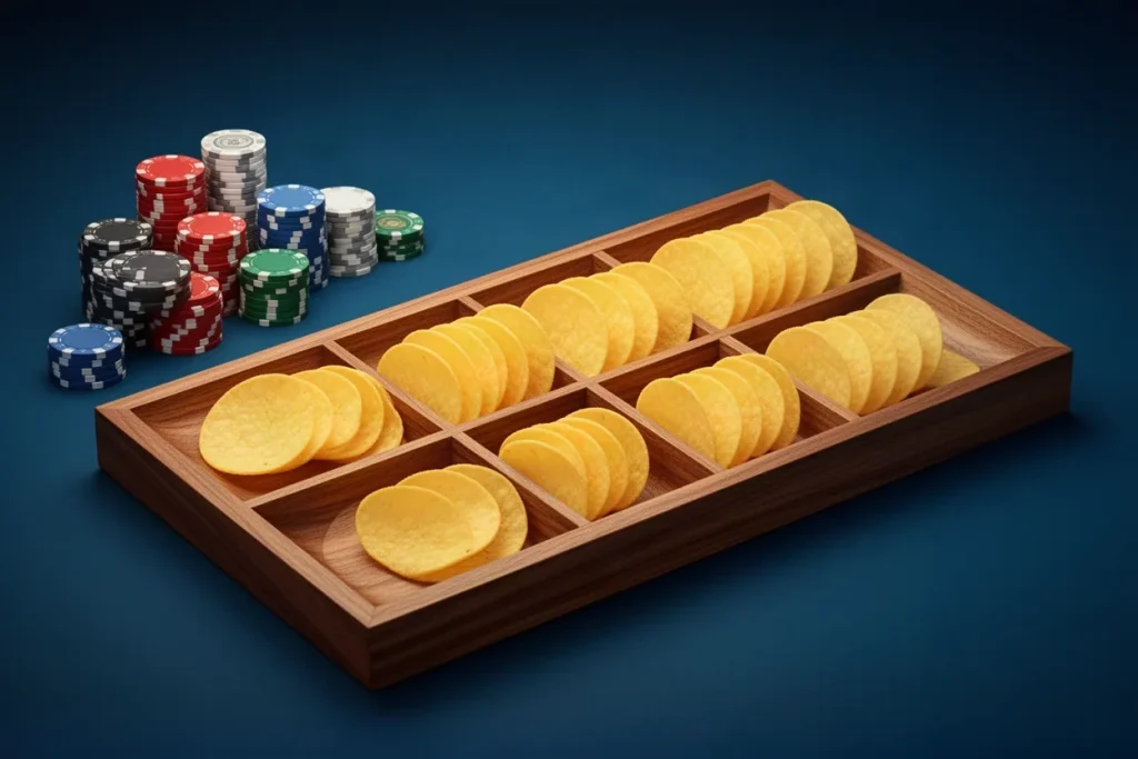 Ảnh minh hoạ khay chip cho mục kinh nghiệm casino 789BET
