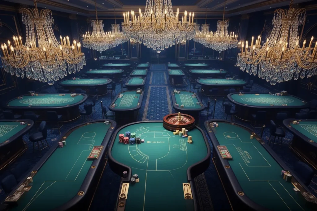 Ảnh minh hoạ sảnh casino cho mục tổng quan casino 789BET